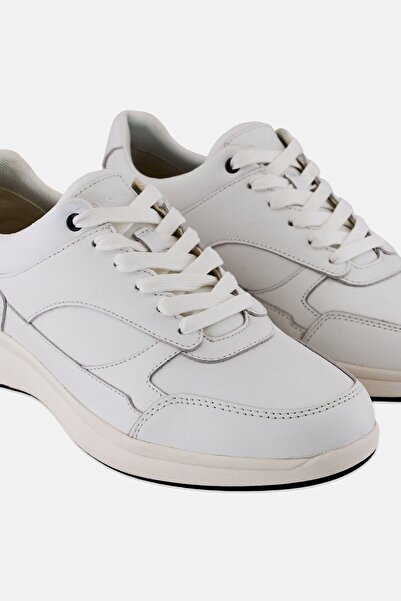 Geox Men u Spherica Ecub-3 D Lace Up Sneakers, White