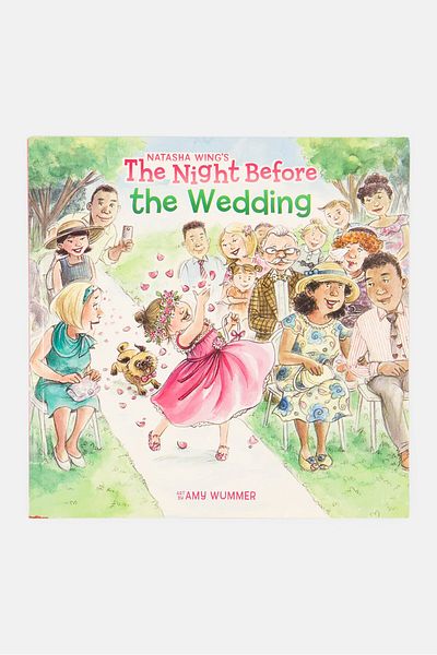 Natasha Wing The Night Before the Wedding Book, White Combo