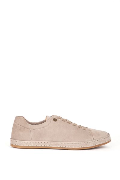 Dericlub Dericlub Men's Lace-Up Comfort Casual Shoes Real Leather Fr 245531 Mink