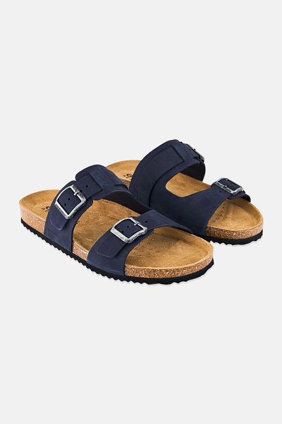 Geox Men Sandal Ghita B Slip On Sandals, Navy