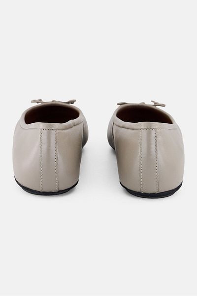 Geox Women Palmaria Slip On Flats, Grey