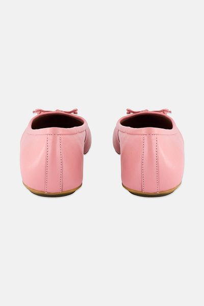 Geox Women Palmaria Slip On Flats, Rose Pink