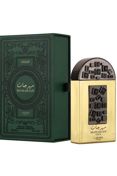 lattafa PRIDE Maharjan Gold Eau De Parfum 100ml - Unisex Fragrance with Amber, Floral & Spicy Notes
