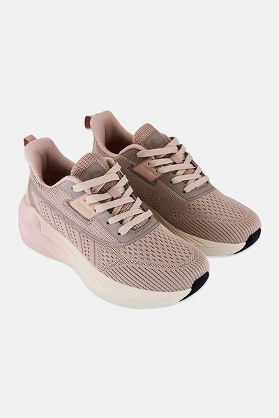 RBX Women Textile Upper Lace Up Hiking Shoes, Beige