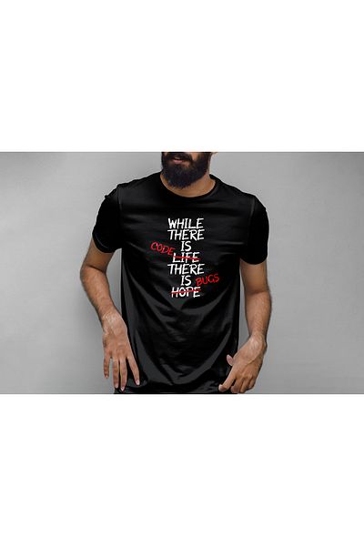 YEACHY Μπλουζάκι με τυπωμένο κωδικοποιητή Unisex Software
