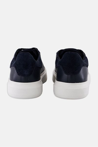 Geox Men U Deiven A Lace Up Casual Shoe, Navy