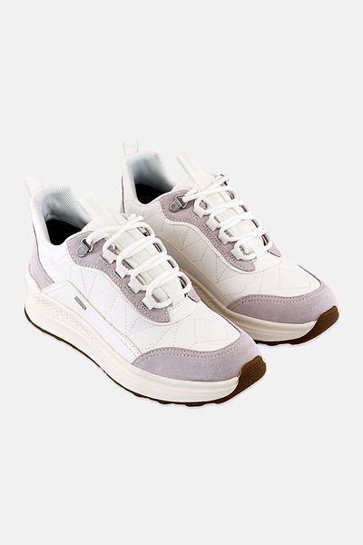Geox Women Spherica Actif Lace Up Casual Shoes, Multicolor