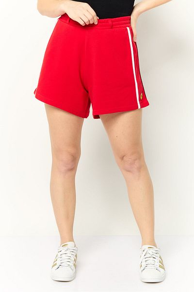 Scuderia Ferrari Women Sportswear Fit Drawstring Outdoor Shorts, Red