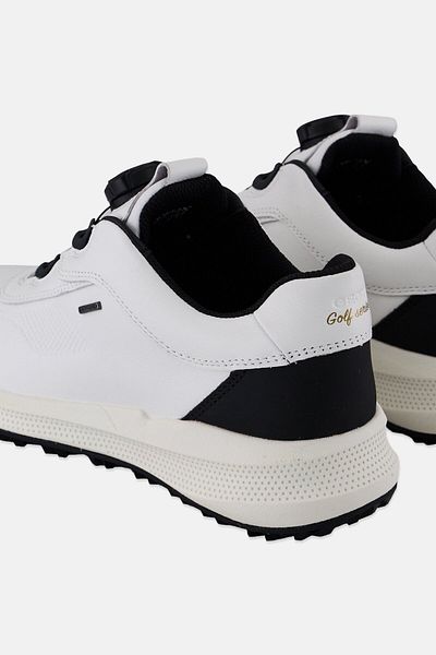 Geox Women PG1X B ABX B Laces Disc Closure Casual Shoes, White