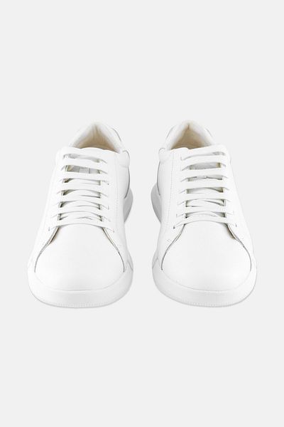 Geox Men Adacter Lace Up Casual Shoes, White