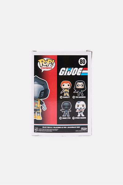 Funko Pop Retro Toy G,i,joe Cobra B,a,t Collectable Vinyl Figure