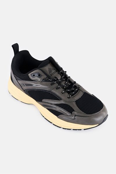 RBX Men Lace Up Training Shoes, Black