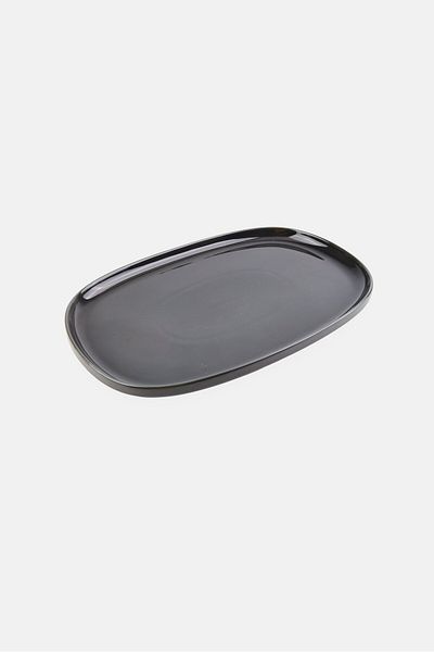 Maser Platter Plate, Grey