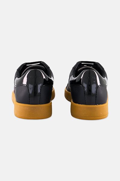 Geox Women Meleda Lace Up Casual Shoes, Black