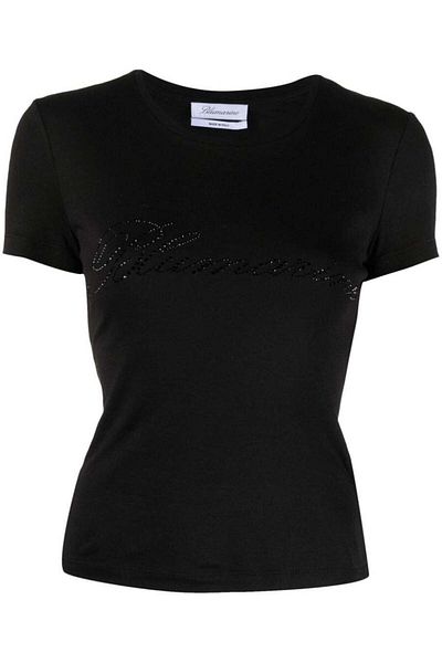 Blumarine Blumarine Logo Cotton T-Shirt