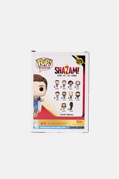 Funko Pop Movies 1278 Dc Comics Shazam 2 Freddy Vinyl Figure