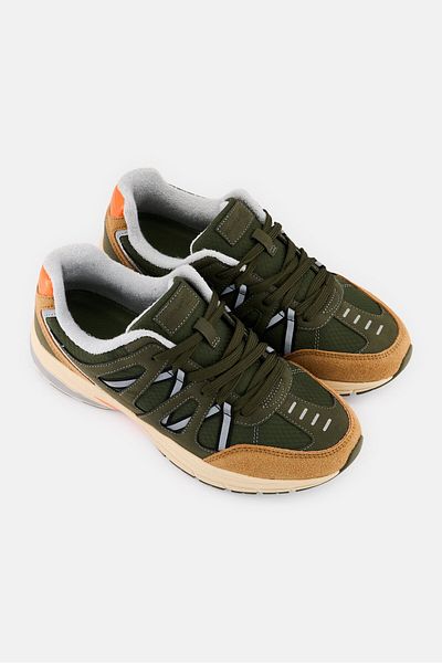 Nordland Men Lace Up Outdoor Sports Shoes, Multicolor