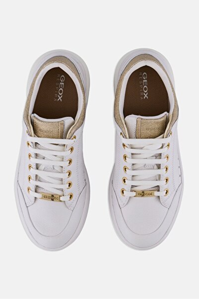 Geox Women Dalyla Lace Up Sneakers, White