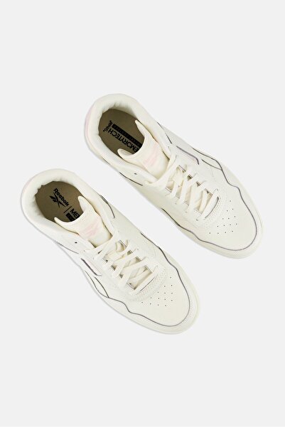 Reebok Women Club High Top Lace Up Tennis Shoes, Off White