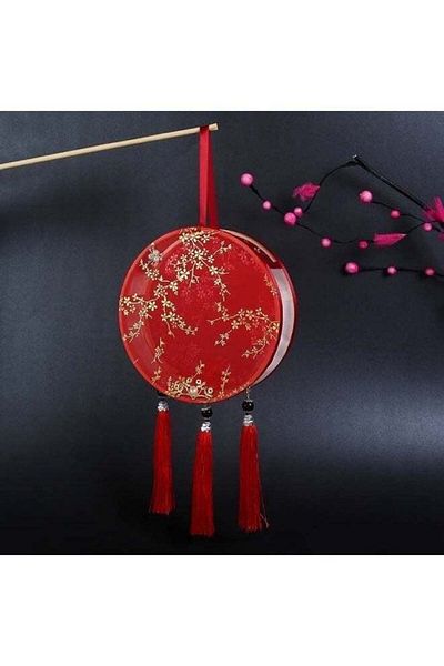 Raffine Flower Letter Printed Round Diwali Lantern Wedding Birthday Party Bedroom Palace Home Decoration