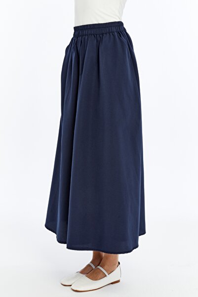 MA ananas Синя спідниця з еластичним поясом MA899