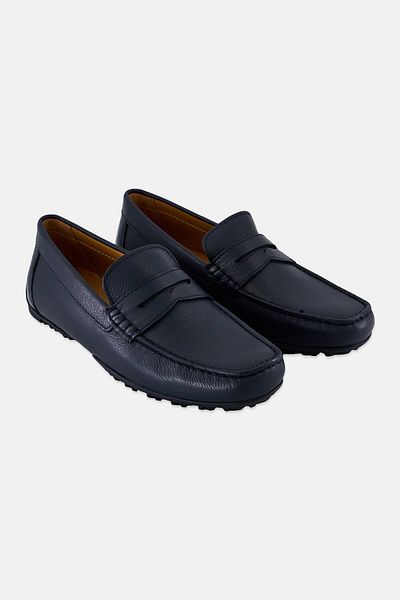 Geox Men U KOSMOPOLIS GRIP Slip On Loafers, Dark Navy