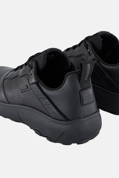 Geox Men Lace Up Casual Shoes, Black