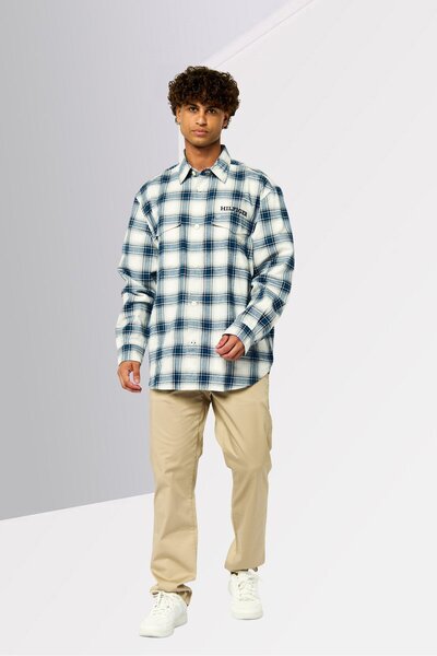 Tommy Hilfiger Men Regular Fit Checkered Long Sleeve Casual Shirt, Multicolor