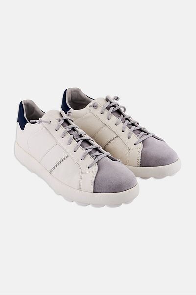 Geox Men U Spherica Vs Lace Up Casual Shoes, Multicolor