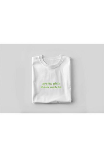 YEACHY Unisex Matcha Girls εμπριμέ μπλουζάκι