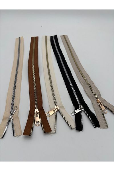 kumasfabrik (45 cm) 5 Pcs Color Bag Zipper/Bag Accessory