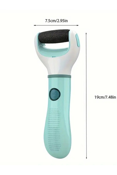 NaturalCharm Taşınabilir Elektrikli Ayak Topuk Törpüsü USB Şarjlı, Nasır ve Çatlak Temizleyici
