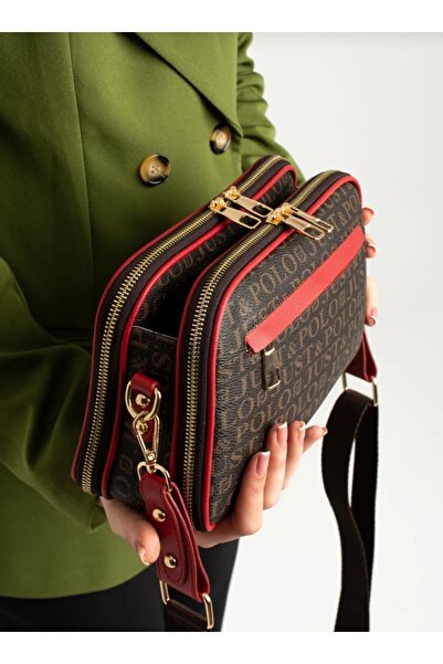 çantamgelsin JUST POLO SET PORTOFEL DE FEMEI CU 5 COMPARTIMENTE