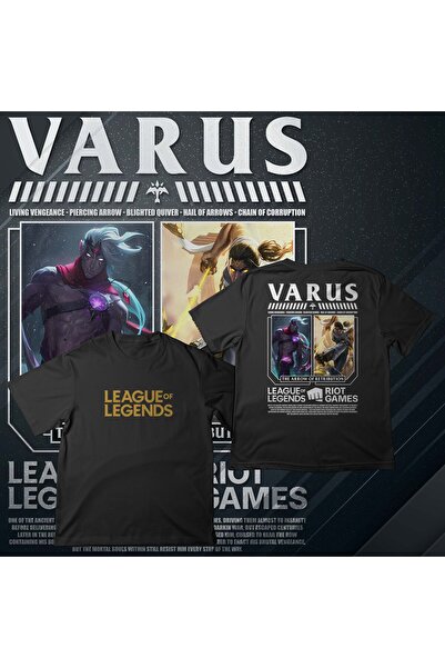 EZ Design League of Legends - Varus - Printed Oversize T-Shirt