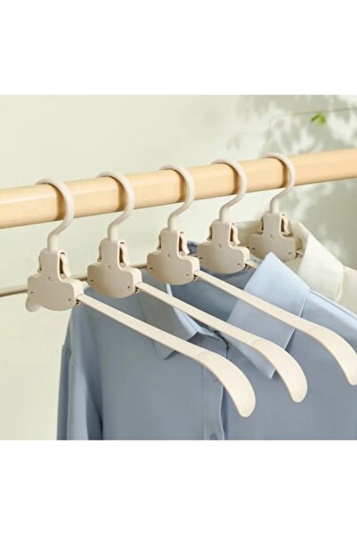 btm home 2 Adet Katlanabilir Portatif Seyahat Askısı Elbise Gömlek Askısı