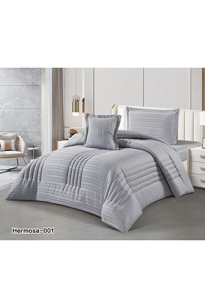 HOURS Hermosa-01 1.5-piece, 4-piece, Queen, Plain, 160cm