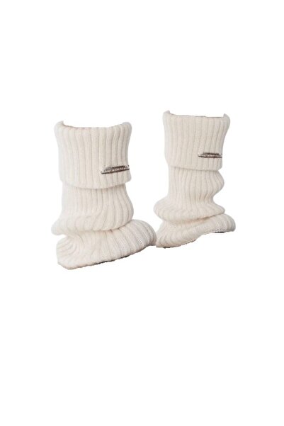 The Casius. Colanți de damă cu volane, călduroși, mărime universală, albi, The Casius