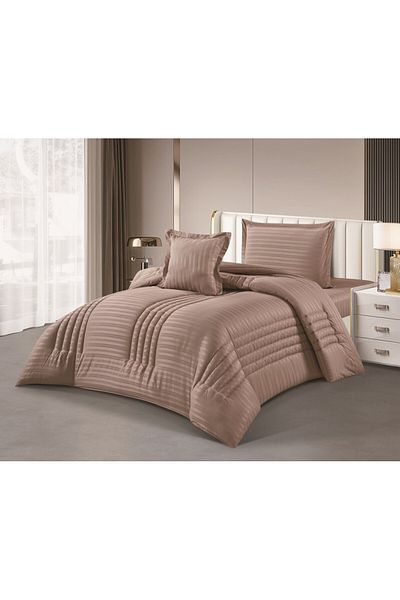 HOURS Hermosa-08 1.5-piece, 4-piece, Queen, Plain, 160cm, Comforter Set