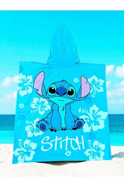 MİLAYS LİFE HOME COLLECTİON Boy's Poncho Cape Beach & Sea Towel