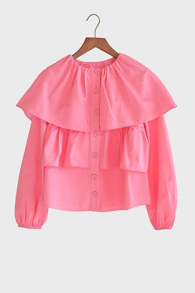 Touché Privé Firfirli Crop Shirt