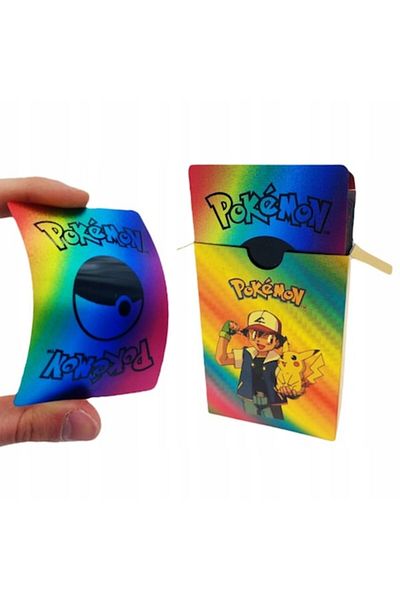 OEM Carti de joc Pokemon, 55 carti, 6 ani+, Multicolor
