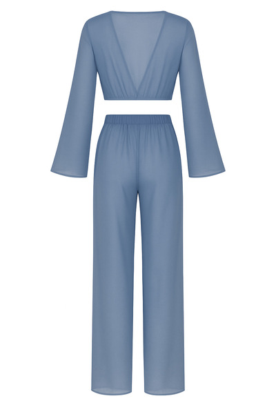 Butik İNDİGO TÜL KUMAŞ PANTOLONLU PLAJ TAKIMI