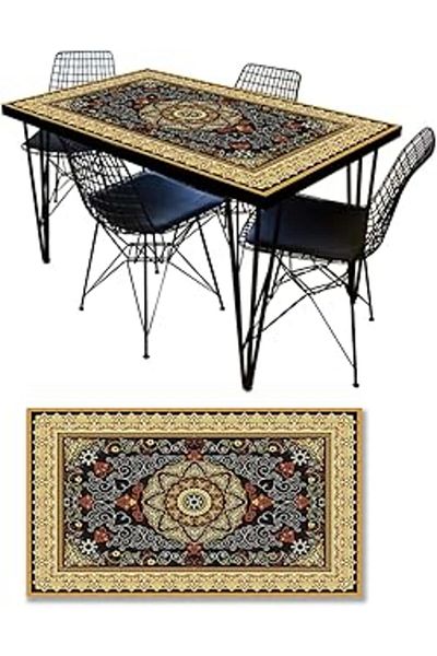 Mu Art Ahşap Stickerart Table Covering Foil Furniture Table Covering Foils Carpet Pattern