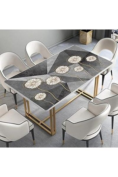 NETWORK ART Stickerart Table Covering Foil Furniture Table Covering Foils Triangle Dandelion