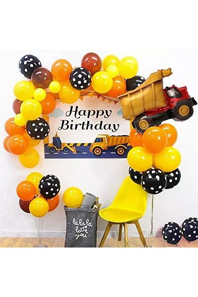 Baloane Vesele Colorful Balloon Arcade Truck Party 61 Pieces ARC49