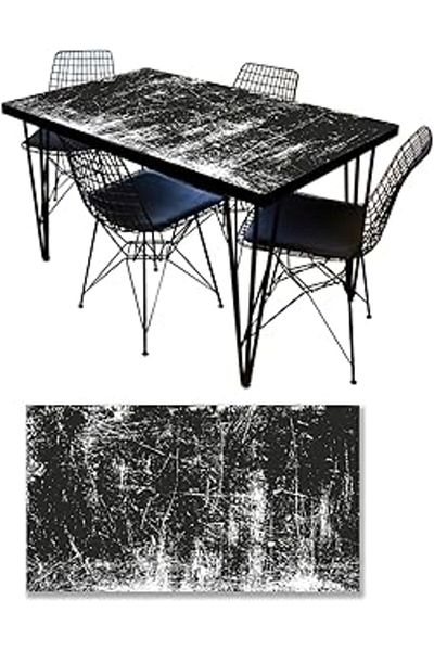 NETWORK ART Table Covering Foil Furniture Table Covering Foils Grunge