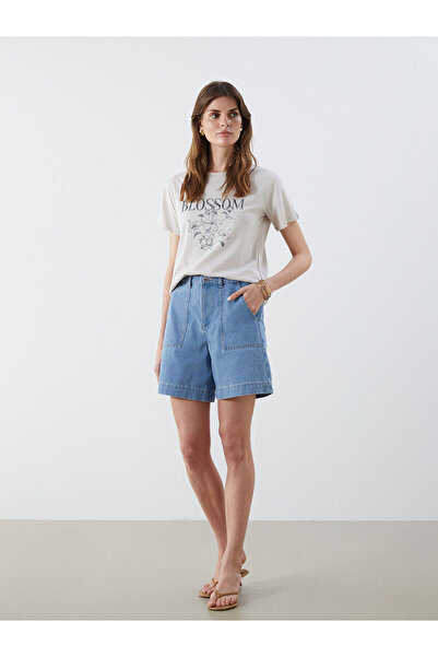 LC Waikiki Sort de blugi pentru femei Bermuda Fit sezon nou - S5GP88Z8