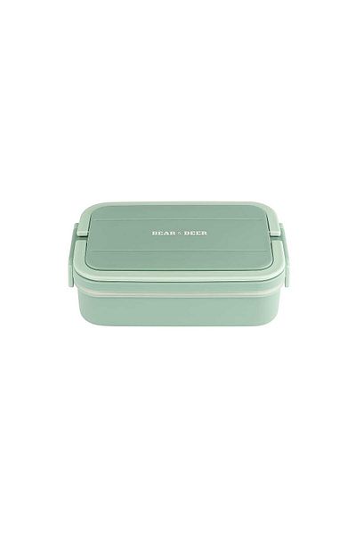 ALPA STORE Beer & Deer Steel 750 ml Lunch Box Lunch Box Storage Box Camping Food Box