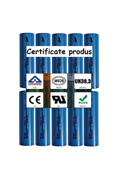 Miro Power Set of 20 Li-ion 18650 batteries, 3.7V, 1500mAh,