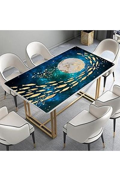 Mu Art Ahşap Stickerart Table Covering Foil Furniture Table Covering Foils Glitter
